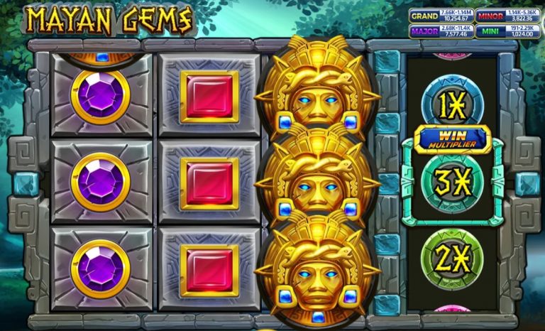 ภายในเกม Mayan gems