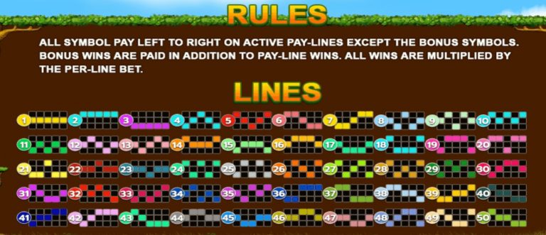 ไลน์จ่ายของเกม Safari Life
